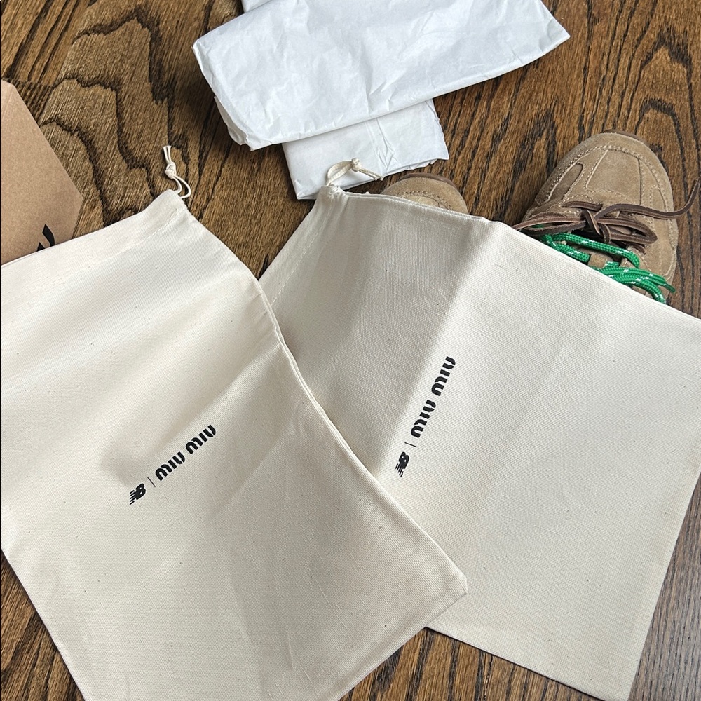 New Balance X Miu Miu 530 SL faded suede mules - Picture 11 of 16